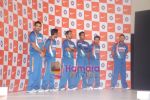 Mahendra Singh Dhoni, Yuvraj Singh, Zaheer Khan at the unveiling of Team India_s new jersey by Nike in Taj Lands End, Bandra on 18th Feb 2009 (13).JPG