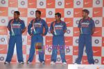 Mahendra Singh Dhoni, Yuvraj Singh, Zaheer Khan at the unveiling of Team India_s new jersey by Nike in Taj Lands End, Bandra on 18th Feb 2009 (4).JPG