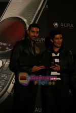Abhishek Bachchan unveils Motorola Aura range in Vie Lounge, Juhu, Mumbai on 26th Feb 2009 (12).JPG