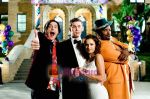 Raquel Alessi, Craig Robinson, Zach Cregger, Trevor Moore in still from the movie Miss March.jpg