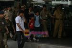 Slumdog Kids arrive to an arousing welcome in International Airport, Mumbai on 26th Feb 2009 (5).JPG