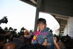 Slumdog Kids arrive to an arousing welcome in International Airport, Mumbai on 26th Feb 2009 (10).JPG