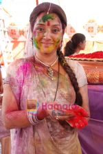 Rudrakshi Gupta at Holi celebrations by NDTV Imagine on 3rd March 2009 (4).JPG