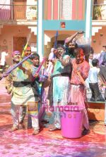 at Tarak Mehta Ka Ooltah Chashmah on Sab celebrates Holi in Filmcity on 5th March 2009 (43).JPG