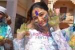 at Tarak Mehta Ka Ooltah Chashmah on Sab celebrates Holi in Filmcity on 5th March 2009 (73).JPG