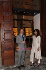 Priyanka with Leonardo Ferragamo at  Ferragamo Museum in Florence on 2nd March 2009 (2).jpg