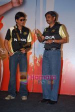 Shahrukh Khan at Nokia_s tie up with Kolkata Knight Riders in Taj Land_s End on 5th April 2009 (2).JPG