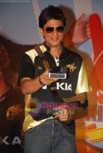Shahrukh Khan at Nokia_s tie up with Kolkata Knight Riders in Taj Land_s End on 5th April 2009 (39).JPG