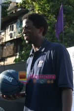 A C Green pose at opening of NBA_s basketball court in Nagpada, Mumbai on 8th April 2009 (8).JPG