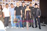 Shankar, Ehsaan, Loy, Mandra Bedi, Gaurav Kapoor, Meiyang Chang, Samir Kochhar at the Sony IPL meet in Taj Land_s End on 13th April 2009 (4).JPG