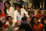 Chunky Pandey, Television Actress Ms. Snigdha with NanhiKalikids at Treasure Jewellery Launch in Mumbai on 9th May 2009-1(7).JPG