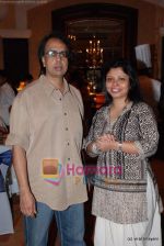 anant Mahadevan with nandita puri at Uppercrust Magazine dinner in ITC Grand Central on 10th May 2009.JPG