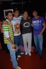 Aashish Chaudhry, Shreyas Talpade, Javed Jaffrey, Vatsal Sheth at Paying guests promotions in Cinemax on 23rd June 2009 (3).JPG