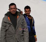 Mithun and Ravi Kisshen in the still from movie Luck.jpg