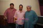 Javed Akhtar, Shankar Mahadevan, Monty Record for Mirch in Purple Haza, Bandra, Mumbai on 30th June 2009 (3).JPG