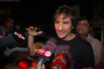 Saif Ali Khan at special screening of Love Aaj Kal for Sikh Community in Preview Theatre, Bandra, Mumbai on 21st July 2009 (4).JPG