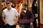 Adam Sandler, Aziz Ansari in still from the movie Funny People.jpg