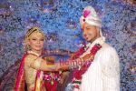Rakhi Sawant with fiance Elesh Parujanwala, the winner of Rakhi Ka Swayamvar in Leela on 2nd August 2009 (39).JPG