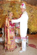 Rakhi Sawant with fiance Elesh Parujanwala, the winner of Rakhi Ka Swayamvar in Leela on 2nd August 2009 (45).JPG