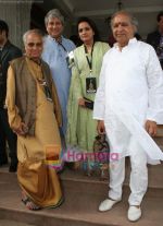 Pandit Jasraj and Durga Jasraj at musicians forum in Bandra Kurla Complex, Mumbai on 9th Aug 2009 (32).jpg