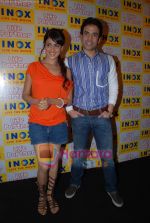 Genelia D Souza, Tusshar Kapoor promote Life Partner in INOX on 11th Aug 2009 (3).JPG