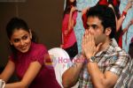 Genelia D Souza, Tusshar Kapoor promote life partner on 12th Aug 2009 (16).jpg