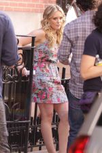 Hilary Duff On The Set Of GOSSIP GIRL in New York City on 26th August 2009 (49).jpg