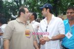 Rajiv Kapoor, Ranbir Kapoor at RK Ganpati Celebrations in RK Studios on 3rd Sep 2009 (3).JPG