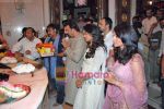 Ajay Devgan, Sanjay Dutt, Mugdha Godse, Bipasha Basu, Fardeen Khan at the Audio Release of All The Best in Siddhivinayak Temple on 6th Sep 2009 (11).jpg