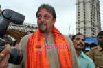 Sanjay Dutt at the Audio Release of All The Best in Siddhivinayak Temple on 6th Sep 2009 (14).JPG
