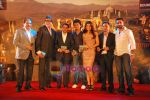 Shekhar Ravjiani, Amitabh Bachchan, Ritesh Deshmukh, Jacqueline Fernandez at Aladin film music launch on 28th Sep 2009 (4).JPG