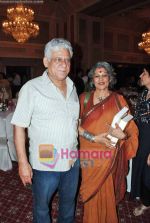 Om Puri, Dolly Thakore at Jaswant Singh_s book Jinnah launch in Trident on 6th Oct 2009 (4).JPG