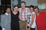 PRAGNESH PODAR,ANNE HENRIKSON,GARY RICHARDSON AND CHEF MAX ORALTI WITH A FRIEND at Brazilian Night in Penne Restaurant on 14th Oct 2009.JPG