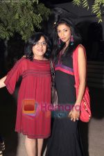 Sushma Puri & Laxmi Rana at Elite Model Management Bash in Olive, New Delhi on 22nd Oct 2009.JPG