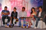 Aftab Shivdasani, Aamna Shariff, Johnny Lever at the Music release of film Aao Wish Karein in Mumbai on 23rd Oct 2009 (21).JPG