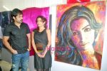 Emraan Hashmi, Soha Ali Khan at Tum Mile 3-d painting launch on 29th Oct 2009 (8).JPG