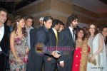 Shahrukh Khan, Gauri Khan, Hrithik Roshan, Suzanne Roshan, Sanjay Khan at Shilpa Shetty and Raj Kundra_s wedding reception in Mumbai on 24th Nov 2009 (129).JPG