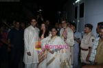 Aishwarya Rai Bachchan, Abhishek Bachchan, Amitabh Bachchan, Jaya Bachchan at Madhushala launch on 28th Nov 2009 (13).JPG