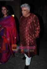 Javed Akhtar at Anil Kapoor_s birthday bash in Juhu Residence on 24th Dec 2009 (67).JPG