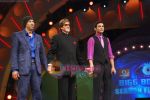 Vindu Dara Singh, Amitabh Bachchan, Pravesh Rana at Big Boss Grand Finale in Lonavala on 26th Dec 2009 (3).JPG