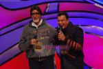 Amitabh Bachchan, Mithun Chakraborty on the sets of Dance India Dance on 25th Jan 2010 (2).JPG