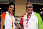 Deepika Padukone with desi F1 girls on 2nd Feb 2010 (7).jpg