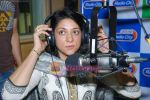 Priya Dutt at Radio City to campaign for no vehicle day in Bandra on 19th Feb 2010.JPG