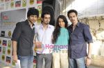 Shraddha Kapoor, Siddharth Kher, Dhruv Ganesh, Vaibhav Talwar at the Launch of Timeout Lifestyle card in Olive, Mumbai on 2nd March 2010 (24).JPG