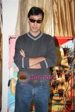 Rajat Kapoor on location of film With Love to Obama in Juhu on 9th March 2010 (8).JPG