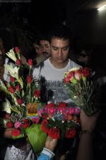 Aamir Khan celebrates Birthday with Family watching movie Percy Jackson and the Olympians in Ketnav, Bandra, Mumbai on 14th March 2010 (11).JPG
