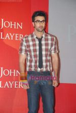 Ranbir Kapoor announces brand ambassador of the clothing brand John Players in ITC Parel on 18th March 2010 (45).JPG