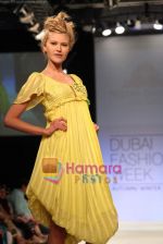 Model walks the ramp for Nisha Sagar in Dubai Fashion Week 2010 on 10th April 2010 (13).JPG