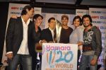 Arjun Rampal, Sajid Khan, Sajid Nadiadwala, Akshay Kumar, Lara Dutta, Ritesh Deshmukh at Housefull-ICC T20 World Cup media meet Taj Lands End, Bandra, Mumbai on 14th April 2010 (44).JPG