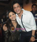 Shilpa Shetty, Shahrukh Khan at KKR-RR IPL bash in Kolkatta on 21st April 2010 (2).jpg